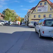 Zobacz zdjęcie: Akcja policji przy Grunwaldzkiej w Bolesławcu