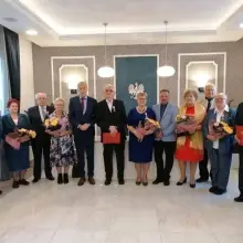 View photo: Osiecznica Municipality: Long-Married Couples Honored