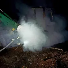 Zobacz zdjęcie: Działania straży pożarnej w Gościszowie