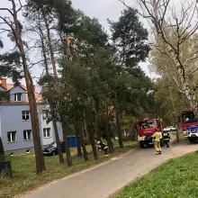 Zobacz zdjęcie: Akcja straży pożarnej w Szczytnicy