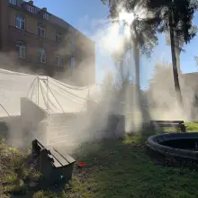 Zobacz zdjęcie: Prace na terenie szpitala powiatowego w Bolesławcu