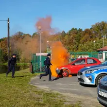Zobacz zdjęcie: Ćwiczenia z udziałem samorządowców