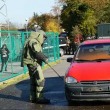 Zobacz zdjęcie: Ćwiczenia z udziałem samorządowców