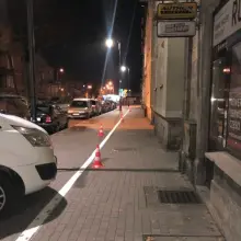 Zobacz zdjęcie: Sytuacja przy ul. Komuny Paryskiej: przed i po