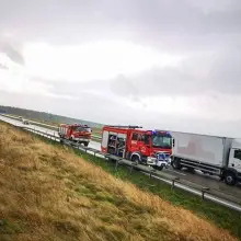 Zobacz zdjęcie: Działania strażaków na A4