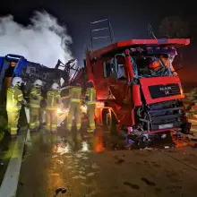 Zobacz zdjęcie: Karambol z udziałem pięciu samochodów na A4