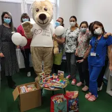 Zobacz zdjęcie: Prezenty dla pacjentów oddziału pediatrycznego w ZOZ-ie Bolesławiec