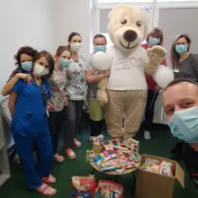 Zobacz zdjęcie: Prezenty dla pacjentów oddziału pediatrycznego w ZOZ-ie Bolesławiec