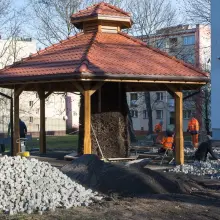 Zobacz zdjęcie: Bolesławiecka tężnia rośnie w oczach