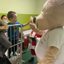 Zobacz zdjęcie: Mikołajki w ZOZ Bolesławiec