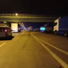 Zobacz zdjęcie: A4: Dwa wypadki z udziałem ciężarówek, w tym jeden śmiertelny
