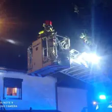 Zobacz zdjęcie: Pożar komina w Raciborowicach Górnych
