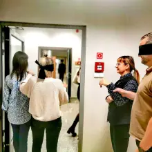 Zobacz zdjęcie: Z wyczuciem do osób o szczególnych potrzebach. Wyjątkowe szkolenie w bolesławieckim Starostwie