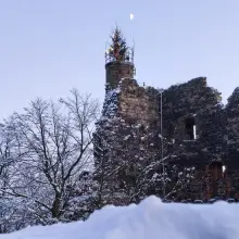 Zobacz zdjęcie: Choinka na Zamku Grodziec