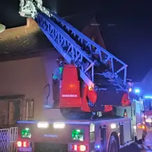Zobacz zdjęcie: Działania straży pożarnej w Gromadce