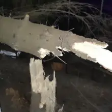 Zobacz zdjęcie: Nocna akcja straży pożarnej w Gromadce