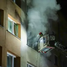 Zobacz zdjęcie: Pożar mieszkania w budynku na alei Wojska Polskiego w Bolesławcu