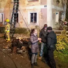 Zobacz zdjęcie: Spalony budynek w Raciborowicach Górnych