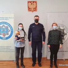 Zobacz zdjęcie: Uczennica bolesławieckiej „Budowlanki” laureatką policyjnego konkursu