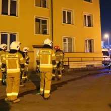 Zobacz zdjęcie: Pożar w budynku przy ulicy Teatralnej w Bolesławcu