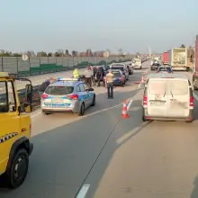 Zobacz zdjęcie: Karambol na A4. Zderzyło się pięć pojazdów