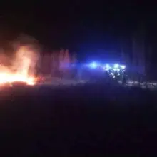 Переглянути фотографію: Рятувальна операція пожежної служби в населеному пункті Szczytnica