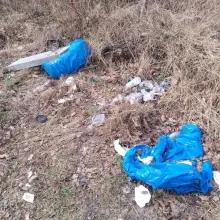 Zobacz zdjęcie: Śmieci koło obwodnicy Bolesławca