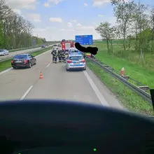 Zobacz zdjęcie: Akcja służb na A4