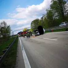 Zobacz zdjęcie: Akcja służb na A4