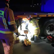 View photo: Emergency services operation in Tomaszów Bolesławiecki