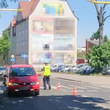 Zobacz zdjęcie: Zdarzenie przy ul. Chrobrego w Bolesławcu
