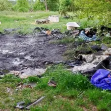 Zobacz zdjęcie: Akcja straży pożarnej w gminie Gromadka