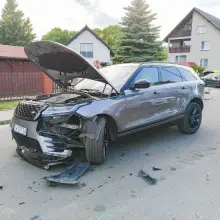 Zobacz zdjęcie: Kolizja pojazdów na osiedlu Kwiatowym