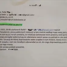 Zobacz zdjęcie: Wulgarny e-mail do prezydenta Piotra Romana