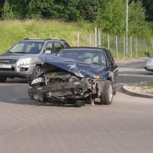 Zobacz zdjęcie: Zderzenie dwóch aut przy alei Tysiąclecia