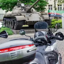 Zobacz zdjęcie: Wojskowi weterani rajdem motocyklowym uczcili pamięć poległych kolegów