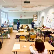 Zobacz zdjęcie: Laureaci policyjnego konkursu uhonorowani