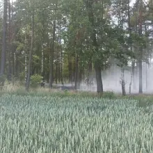 Zobacz zdjęcie: Akcja straży pożarnej w Szczytnicy