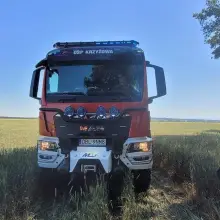 Zobacz zdjęcie: Akcja straży pożarnej w Szczytnicy