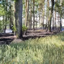 Zobacz zdjęcie: Akcja straży pożarnej w Szczytnicy