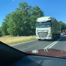 Zobacz zdjęcie: Zator na drodze do Bolesławca