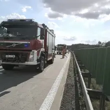 Zobacz zdjęcie: Akcja służb na A4