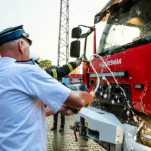 Zobacz zdjęcie: Powitanie nowego wozu OSP Nowogrodziec