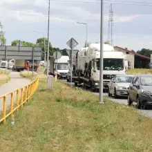 Zobacz zdjęcie: Korki na wjedzie do Bolesławca