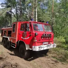 Zobacz zdjęcie: Akcja straży pożarnej w miejscowości Motyle