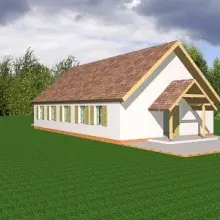 Zobacz zdjęcie: Centrum kulturalne w Borówkach – wizualizacja