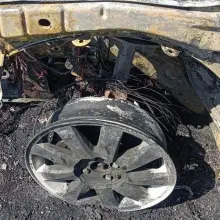 Zobacz zdjęcie: Pożar auta na A4