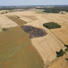Zobacz zdjęcie: Pożar pola w Milikowie