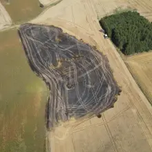 Zobacz zdjęcie: Pożar pola w Milikowie