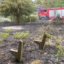 Zobacz zdjęcie: Pożar w Parkoszowie
